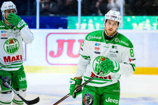 Rögles Alen Bibic och Linus Sandin deppar