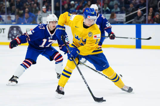 Sveriges Elias Pettersson