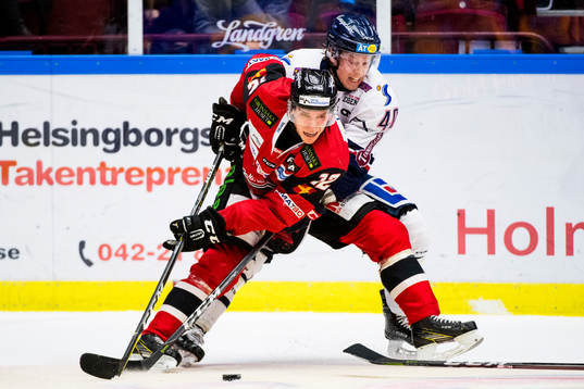 Malmö Redhawks Matias Lassen och Linköpings Ken André