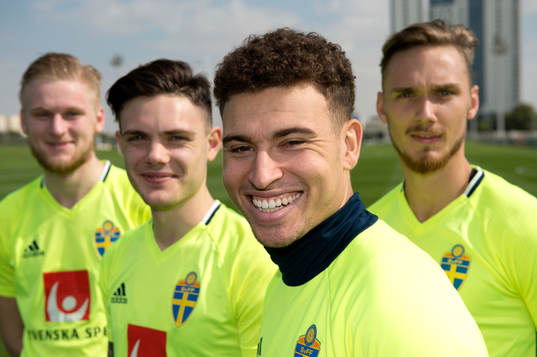 Sveriges och Norrköpings Kalle Holmberg, David Moberg