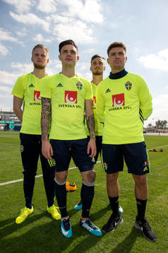 Sveriges och Norrköpings Kalle Holmberg, David Moberg