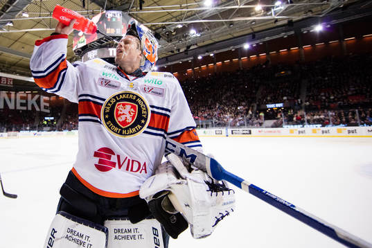 Växjös målvakt Viktor Fasth
