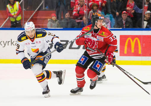 Djurgårdens Rene Bourque och Örebros Christoffer