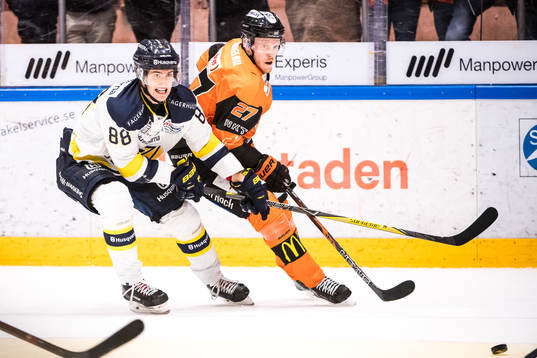 s Pierre Engvall  och Karlskronas Henrik Nilsson