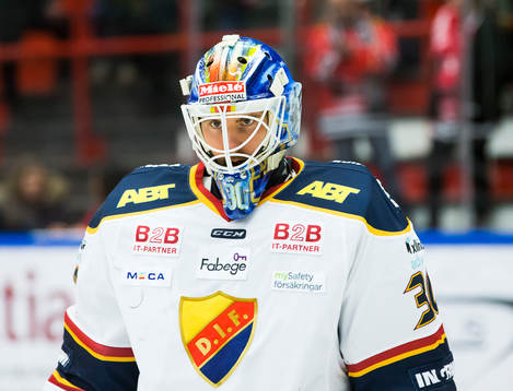 Djurgårdens målvakt Joacim Eriksson