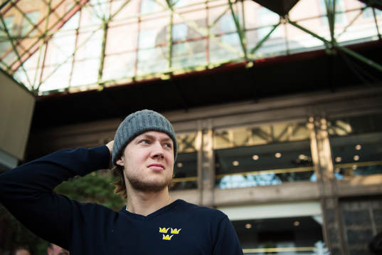 Bläddra bland fler bilder av Ishockey, JVM, pressträff Sverige
