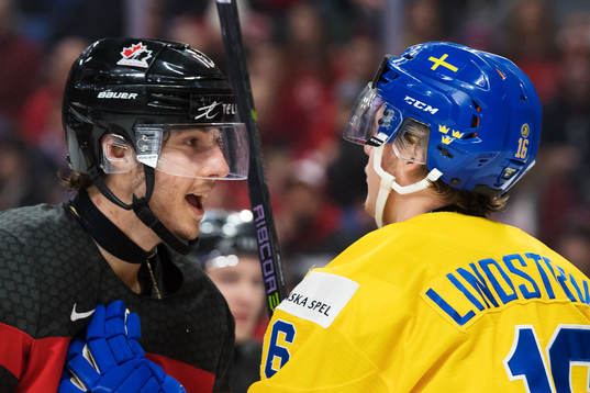 Kanadas Boris Katchouk och Sveriges Linus Lindström