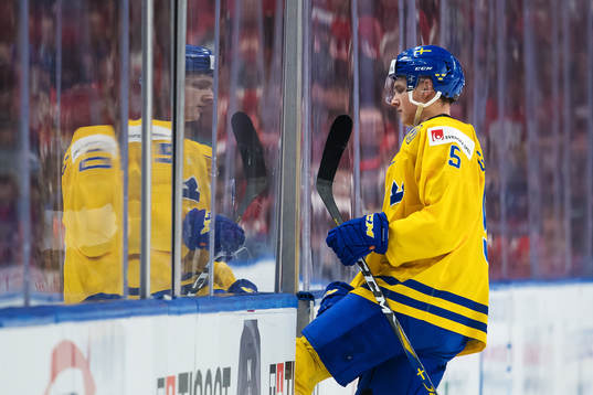Sveriges Gustav Lindström blir utvisad