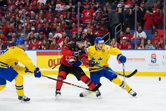 Sveriges Rasmus Dahlin och Timothy Liljegren lyckas inte