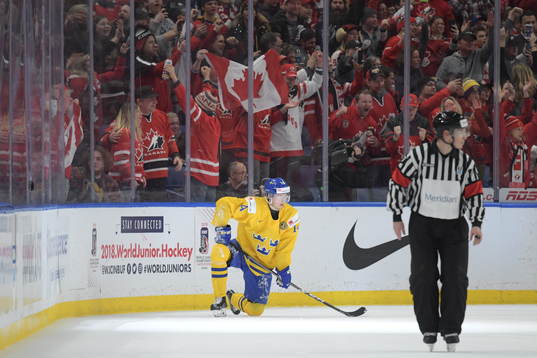 Sveriges Elias Pettersson deppar