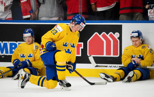 Sveriges Jesper Sellgren deppar