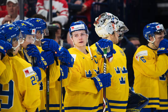 Sveriges Lias Andersson deppar