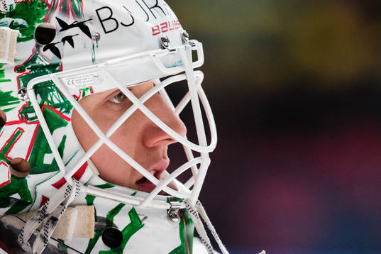 Frölundas målvakt Johan Mattsson