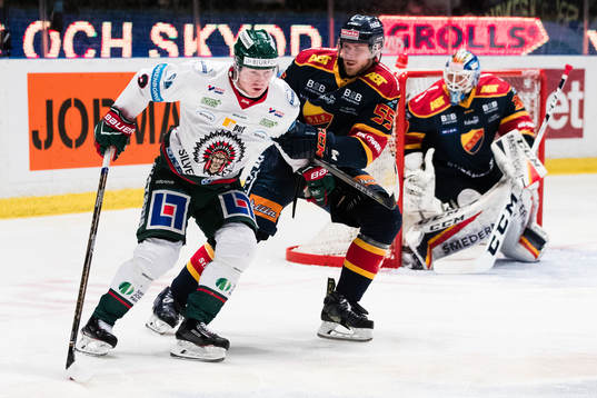 Frölundas Carl Grundström och Djurgårdens Alexander Urbom
