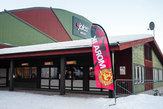 Jalas Arena före ishockeymatchen i SHL mellan Mora och