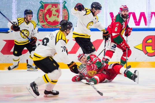 Brynäs Jacob Blomqvist och Moras Mathias Bromé
