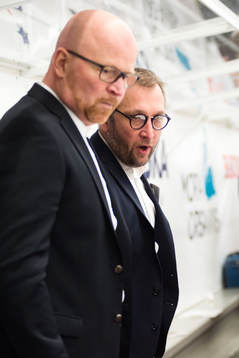 Moras assisterande tränare Mikael Johansson och