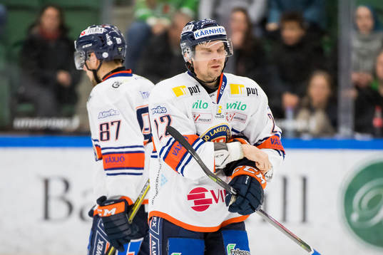 Växjös Janne Pesonen och Robert Rosén deppar