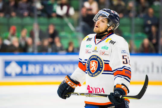 Växjös Arvid Lundberg deppar