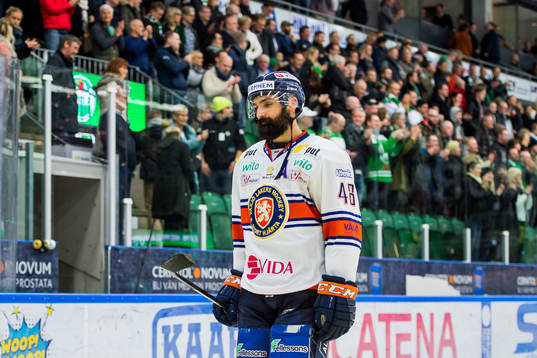 Växjös Daniel Rahimi deppar