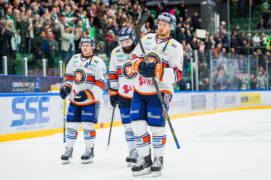 Växjös Pontus Holmberg och Martin Lundberg  deppar