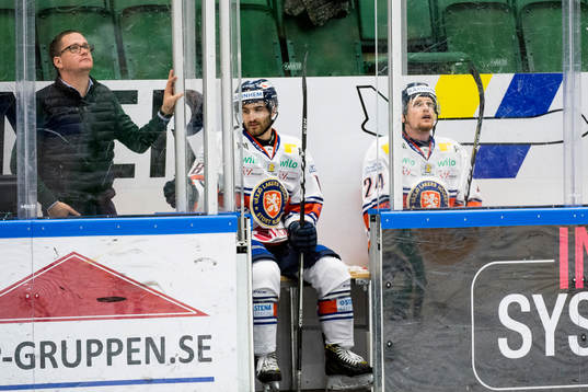 Växjös Andrew Calof och Brendan Shinnimin i