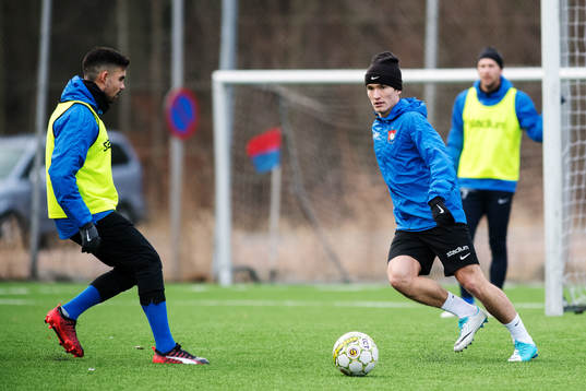 Diego Montiel och Jakob Lindström