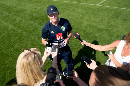 Sveriges förbundskapten Janne Andersson