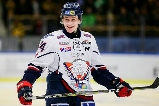 Linköpings Olle Lycksell jublar
