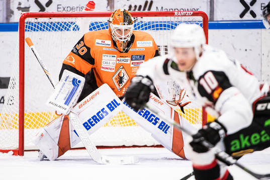 Karlskronas målvakt Henrik Lundberg