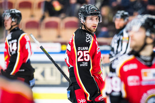Luleås Anton Hedman deppar