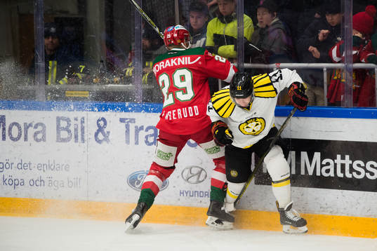 Brynäs Kevin Clark och Moras Marcus Fagerudd