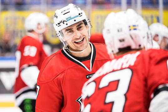 Malmö Redhawks Nils Andersson och Fredrik Händemark
