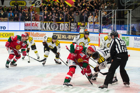 Tekning mellan Moras Jacob Nilsson och Brynäs Jonathan