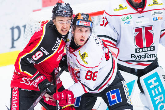 Luleås Johan Forsberg Örebros Viktor Ekbom
