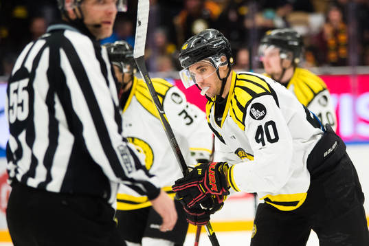 Brynäs Jesper Jensen jublar