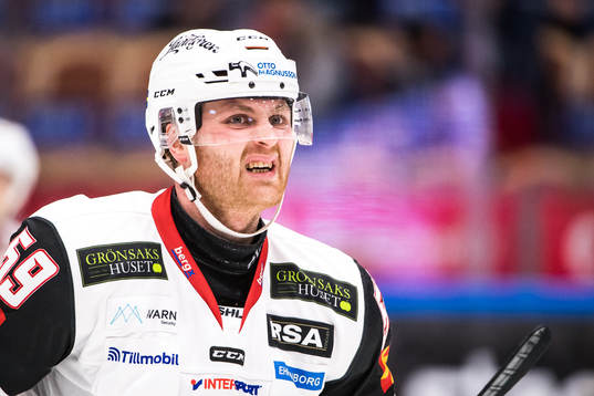 Malmö Redhawks Anton Mylläri  deppar