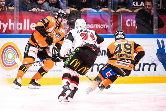 Karlskronas Emil Larsson, Filip Cruseman  och Malmö