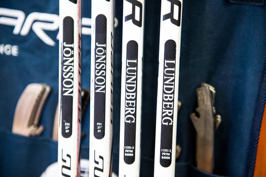 Karlskronas målvakt Johannes Jönsson och målvakt Henrik
