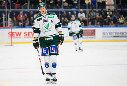 Färjestads Johan Ryno deppar
