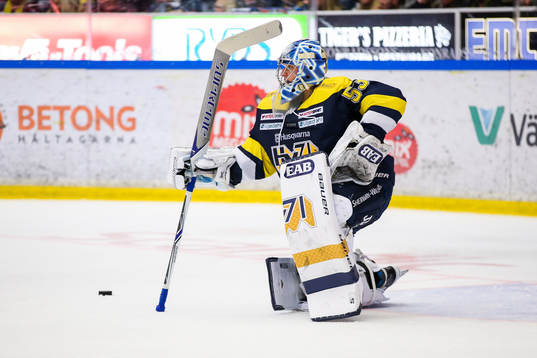 s målvakt Fredrik Pettersson-Wentzel deppar