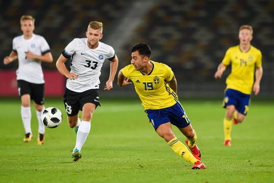Estlands Karl Mööl och Sveriges Jiloan Hamad