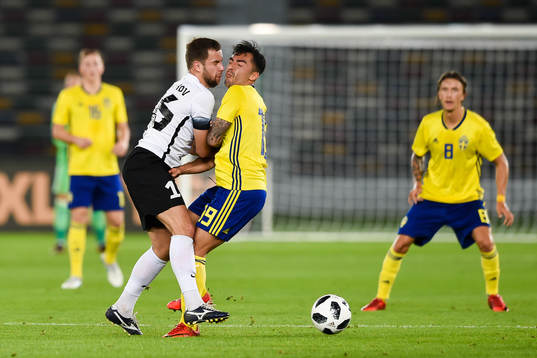 Estlands Sergei Mosnikov och Sveriges Jiloan Hamad