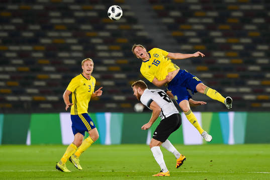 Sveriges Franz Brorsson, Joakim Nilsson och Estlands Henri