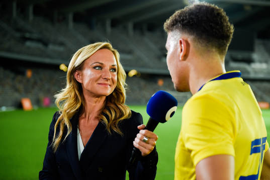 Frida Nordstrand, TV4, och Sveriges Jordan Larsson