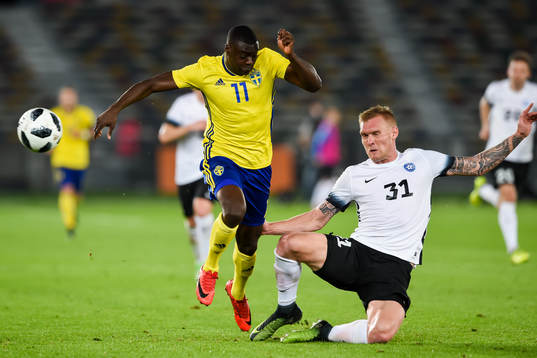 Sveriges Ken Sema och Estlands Joonas Tamm