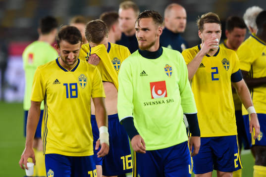 Sveriges Joakim Nilsson deppar