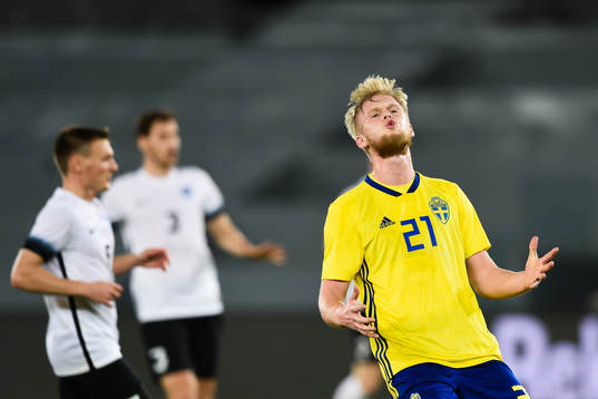 Sveriges Kalle Holmberg deppar
