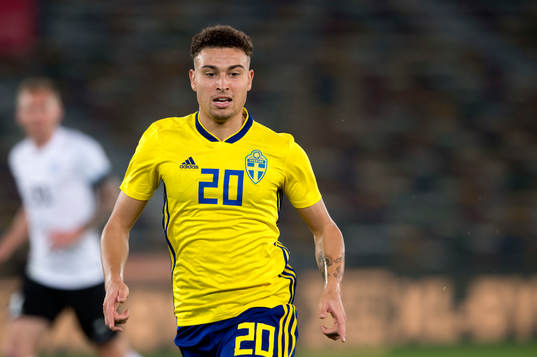 Sveriges Jordan Larsson