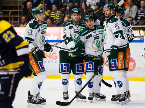 Färjestads Johan Ryno, Mikael Wikstrand, Michael Lindqvist